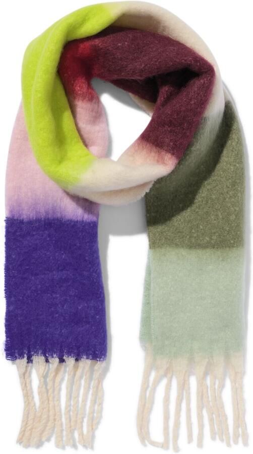 HEMA Damessjaal 214x35 Geblokt - Foto 2