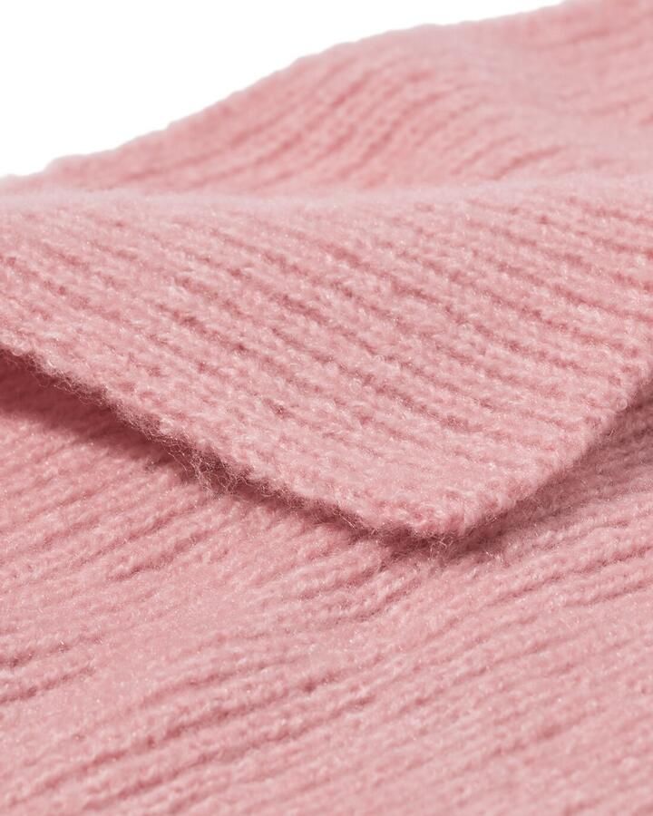 HEMA Damessjaal 28x200cm Roze