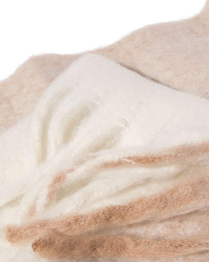 HEMA Damessjaal 35x200cm Beige