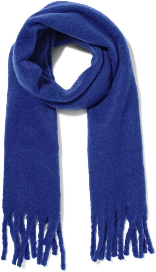 HEMA Damessjaal 35x200cm Blauw (blauw) - Foto 2