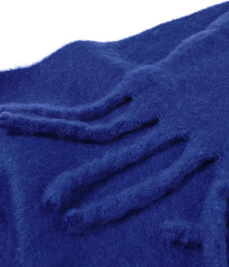 HEMA Damessjaal 35x200cm Blauw (blauw)