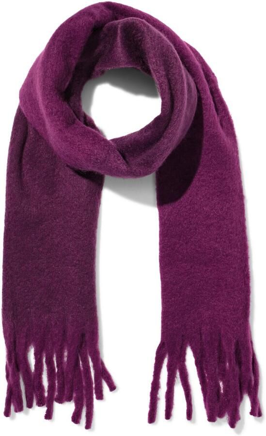 HEMA Damessjaal 35x200cm Paars - Foto 2