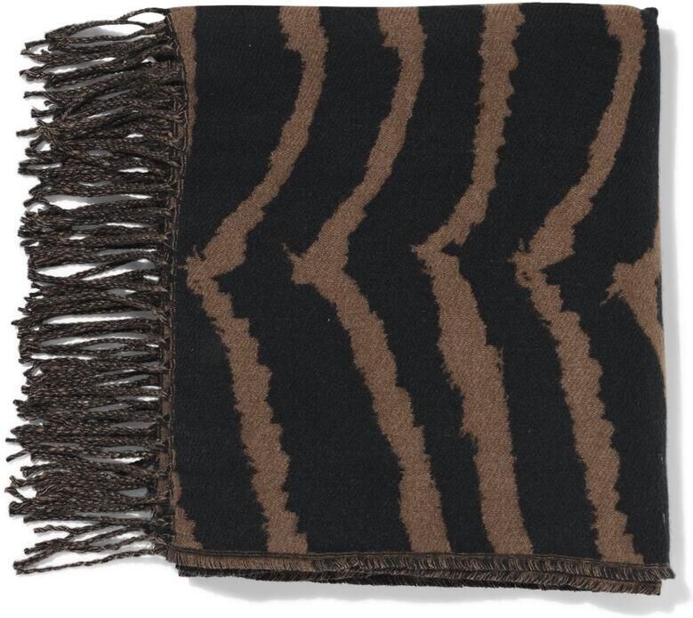 HEMA Damessjaal 58x200cm Zebra - Foto 2