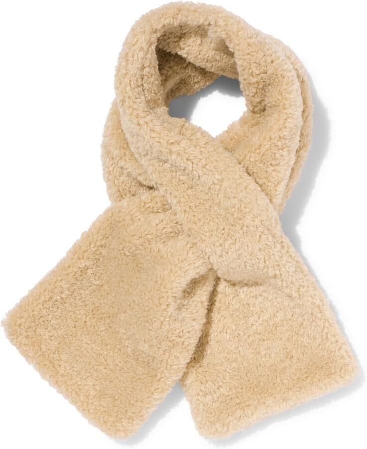 HEMA Damessjaal Teddy (beige)