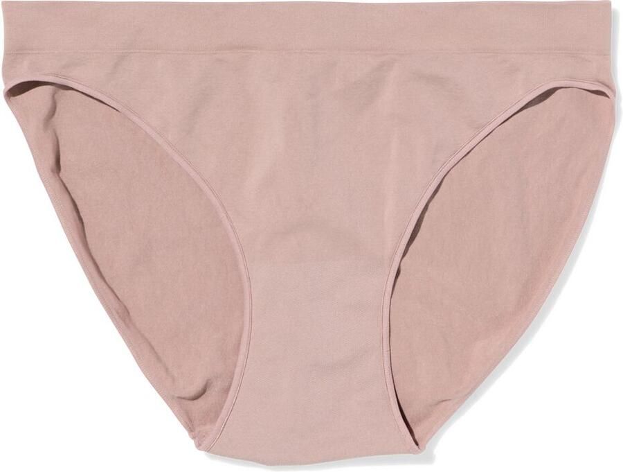 HEMA Damesslip Naadloos Micro Beige (beige) - Foto 2