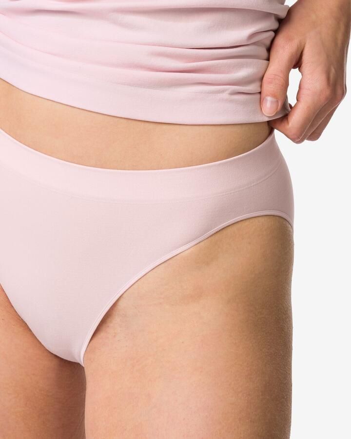 HEMA Damesslip Naadloos Micro Lichtroze (lichtroze) - Foto 2
