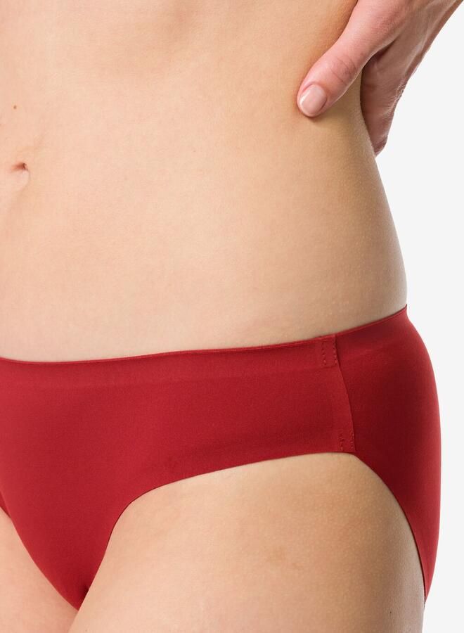 HEMA Damesslip Second Skin Micro Donkerrood (donkerrood) - Foto 2