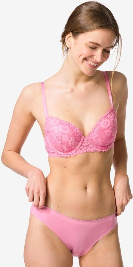 HEMA Damesslip Second Skin Micro Roze (roze) - Foto 2