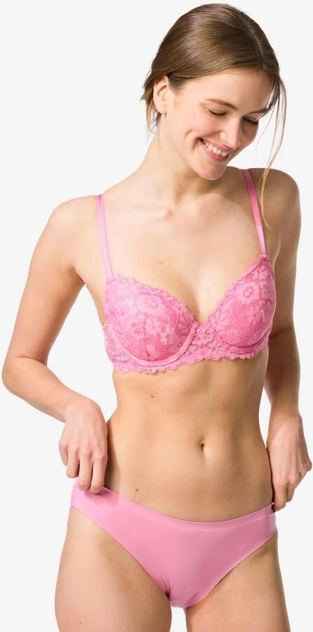 HEMA Damesslip Second Skin Micro Roze (roze)