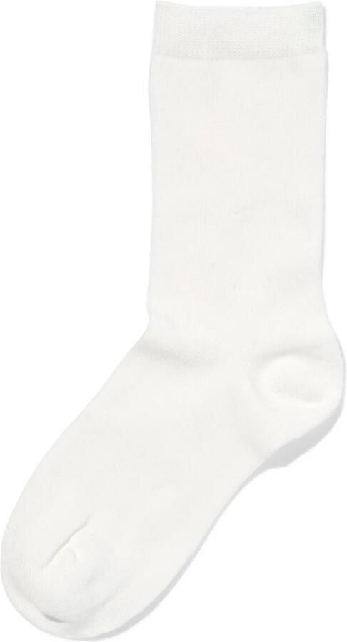 HEMA Damessokken Bamboe Wit (wit)
