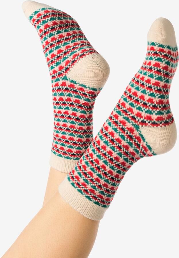 HEMA Damessokken Nordic Multicolor (multicolor)