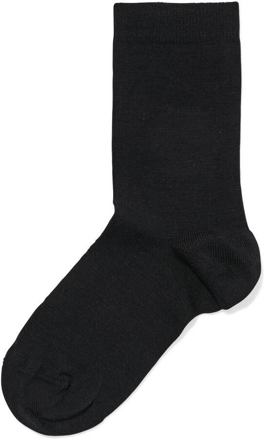 HEMA Damessokken Wol Zwart (zwart) - Foto 2