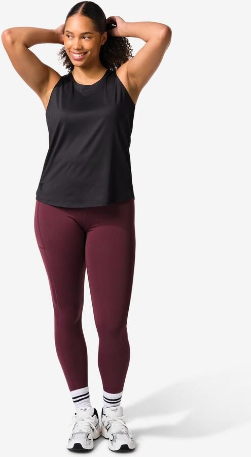 HEMA Damessportlegging Bordeauxrood (bordeauxrood)