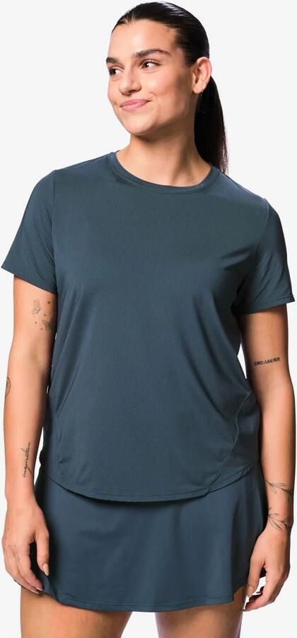 HEMA Damessportshirt Donkerblauw