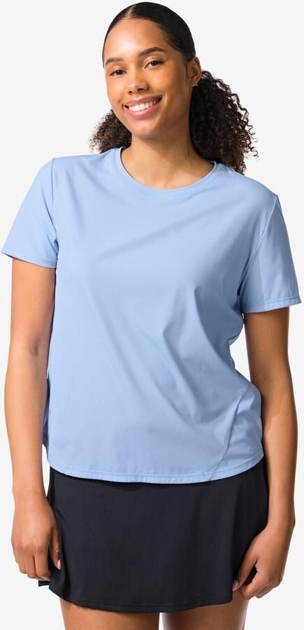 HEMA Damessportshirt Lichtblauw (lichtblauw)