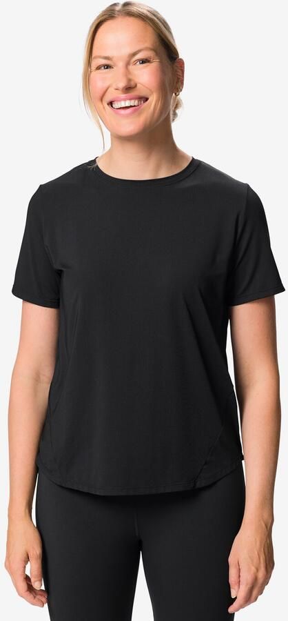 HEMA Damessportshirt Zwart