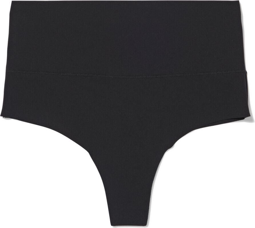 HEMA Damesstring Hoge Taille Ultimate Comfort Zwart (zwart)