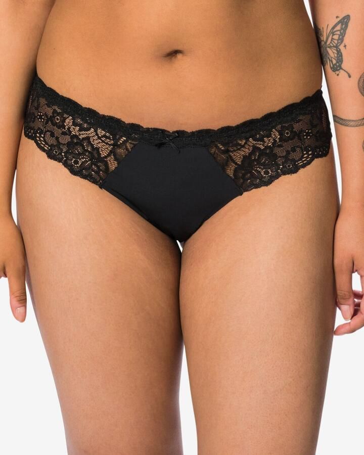 HEMA Damesstring Micro Zwart (zwart)