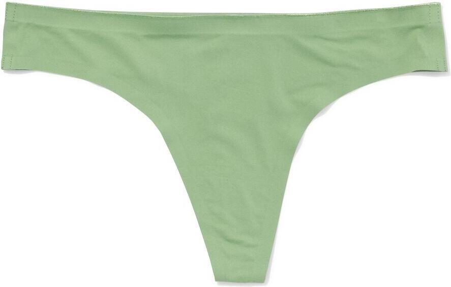 HEMA Damesstring Second Skin Micro Groen (groen)
