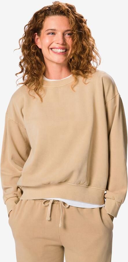HEMA Damessweater Esmee Beige