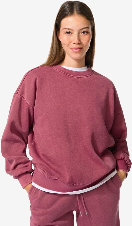 HEMA Damessweater Esmee Bordeauxrood (bordeauxrood) - Foto 2