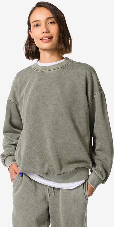 HEMA Damessweater Esmee Groen (groen) - Foto 2