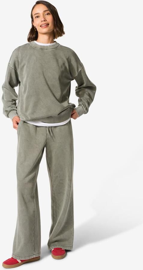 HEMA Damessweatpants Esmee Groen (groen) - Foto 2