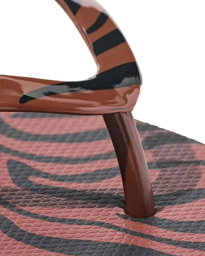 HEMA Damesteenslippers Zebra Multi (multi)