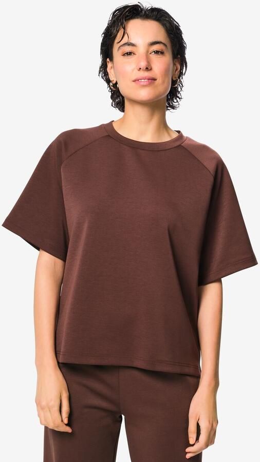 HEMA Damestrui Elly Jersey Bruin (bruin)