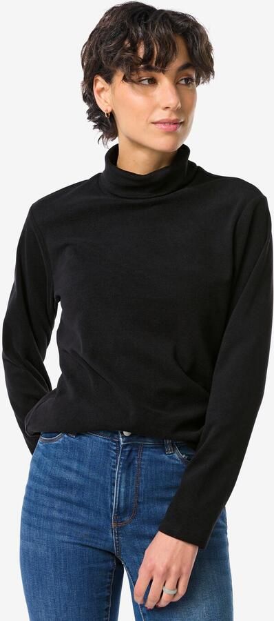 HEMA Damestrui Emilia Fleece Zwart (zwart) - Foto 2