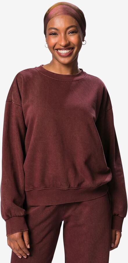 HEMA Damestrui Esmee Jersey Bordeauxrood (bordeauxrood)