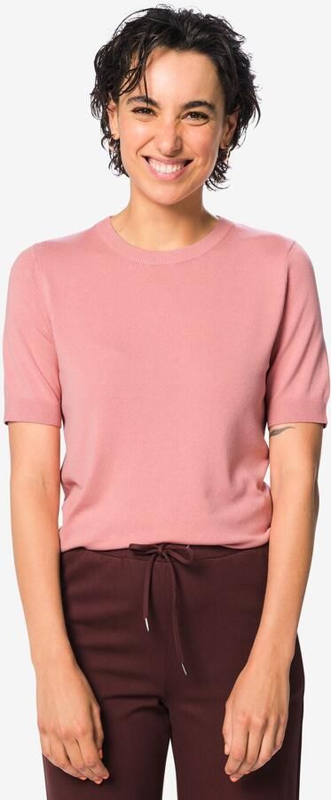 HEMA Damestrui Fally Gebreid Roze (roze)