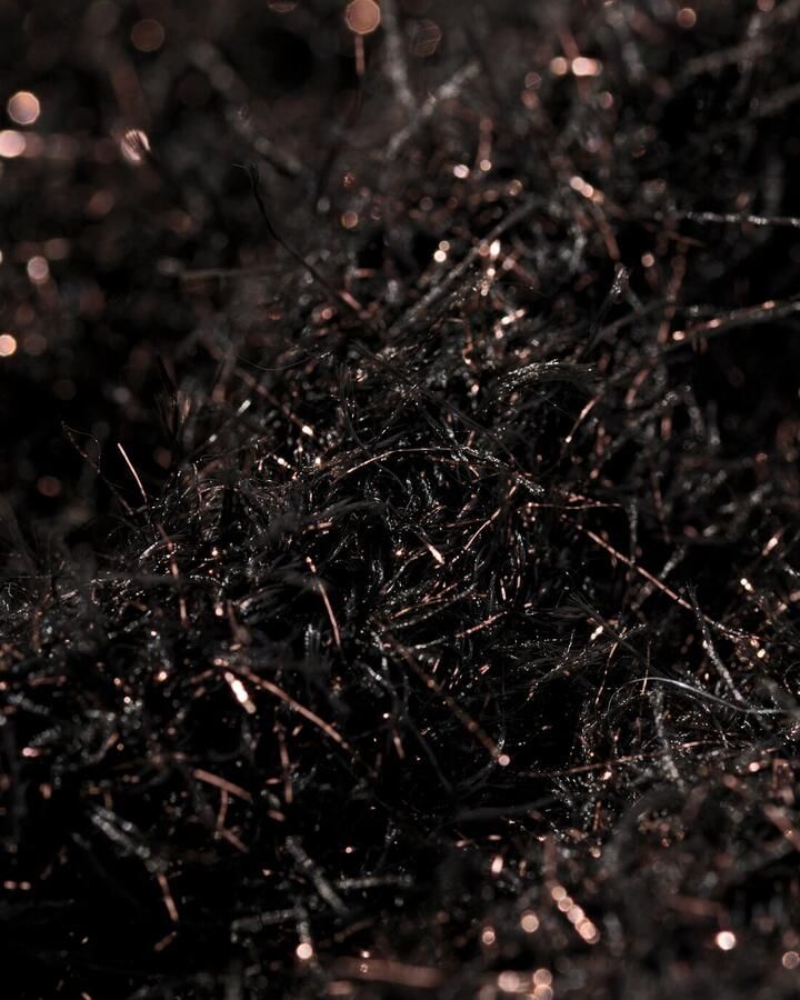 HEMA Damestrui Gebreid Flora Glitter Donkerbruin (donkerbruin)