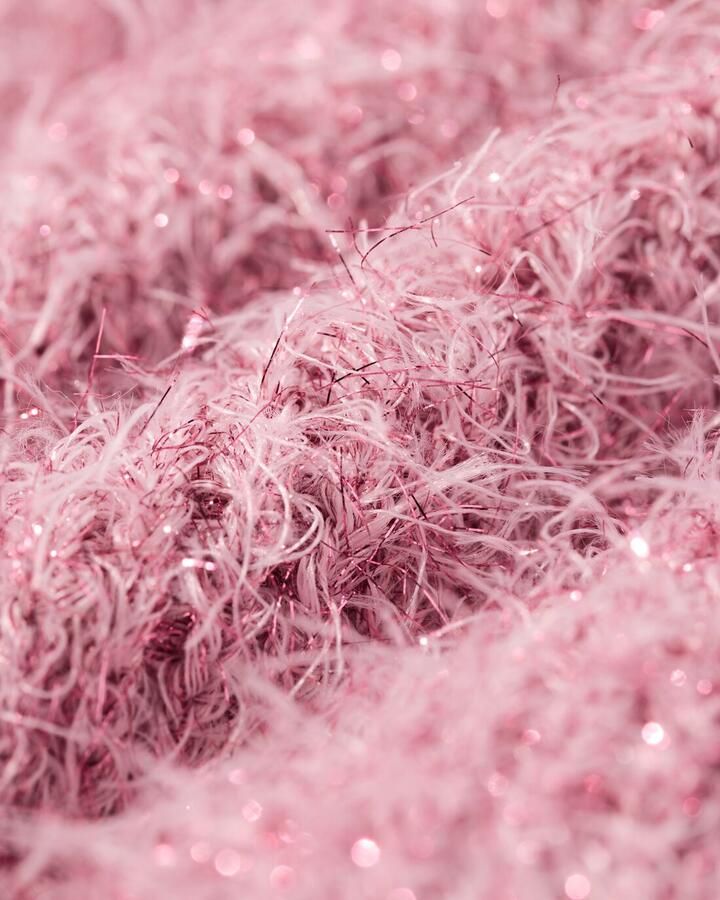 HEMA Damestrui Gebreid Flora Glitter Lichtroze (lichtroze)