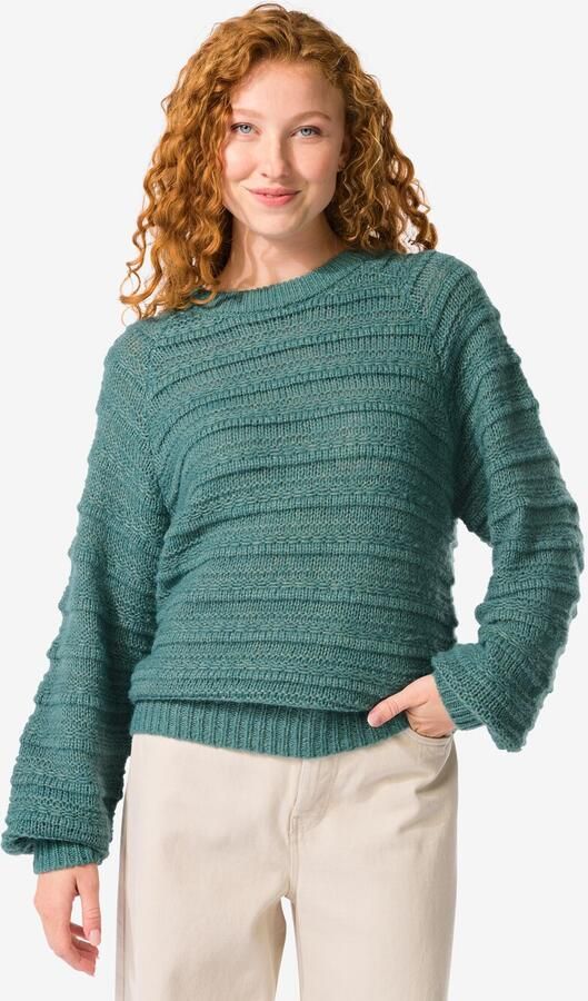 HEMA Damestrui Hella Rib Groen (groen) - Foto 2