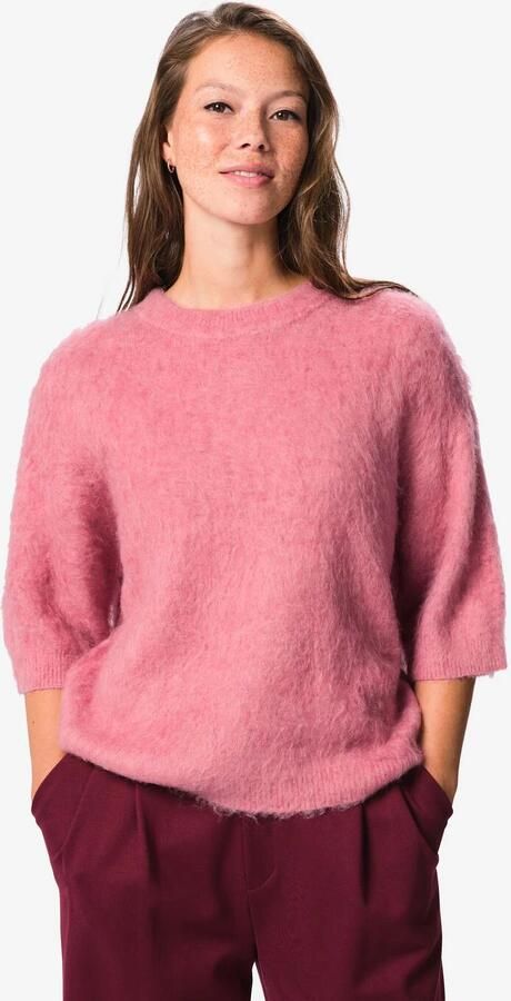 HEMA Damestrui Henna Fijngebreid Roze