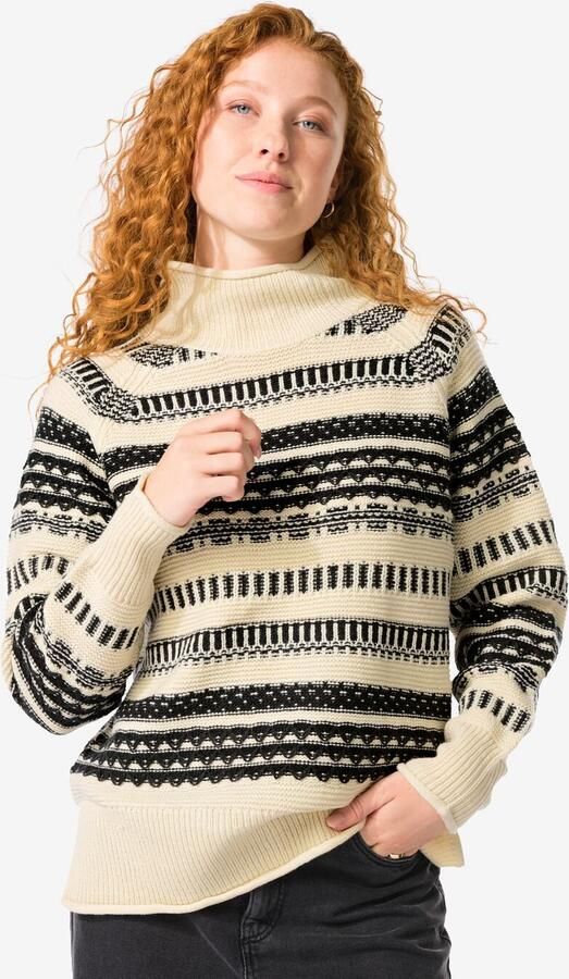 HEMA Damestrui Zelda Zwart wit (zwart wit) - Foto 2