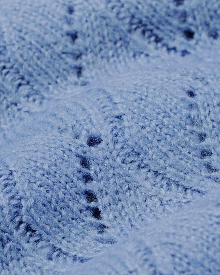 HEMA Damesvest Golda Ajour Blauw (blauw)