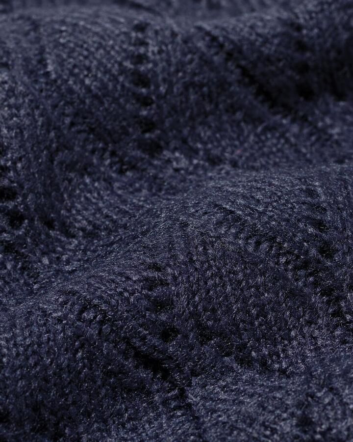 HEMA Damesvest Golda Ajour Donkerblauw (donkerblauw)