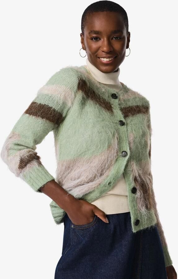 HEMA Damesvest Heddy Lichtgroen (lichtgroen) - Foto 2