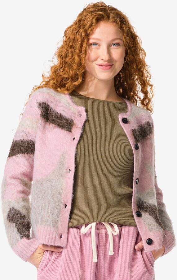 HEMA Damesvest Heddy Lichtpaars (lichtpaars) - Foto 2