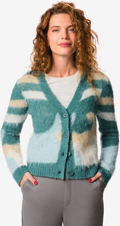 HEMA Damesvest Holly Groen