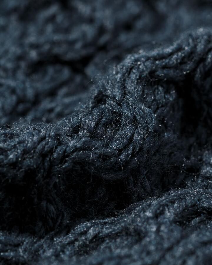 HEMA Damesvest Viola Structuur Blauw (blauw)