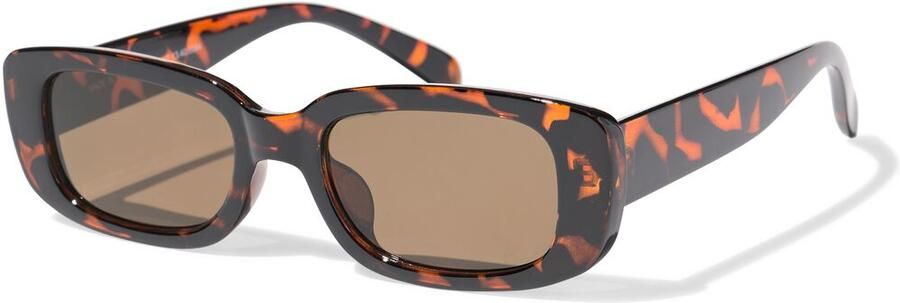 HEMA Dameszonnebril Rechthoekig (Brown)