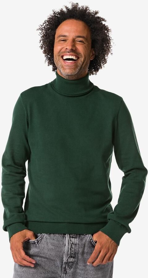 HEMA Heren Coltrui Marco Donkergroen (donkergroen)