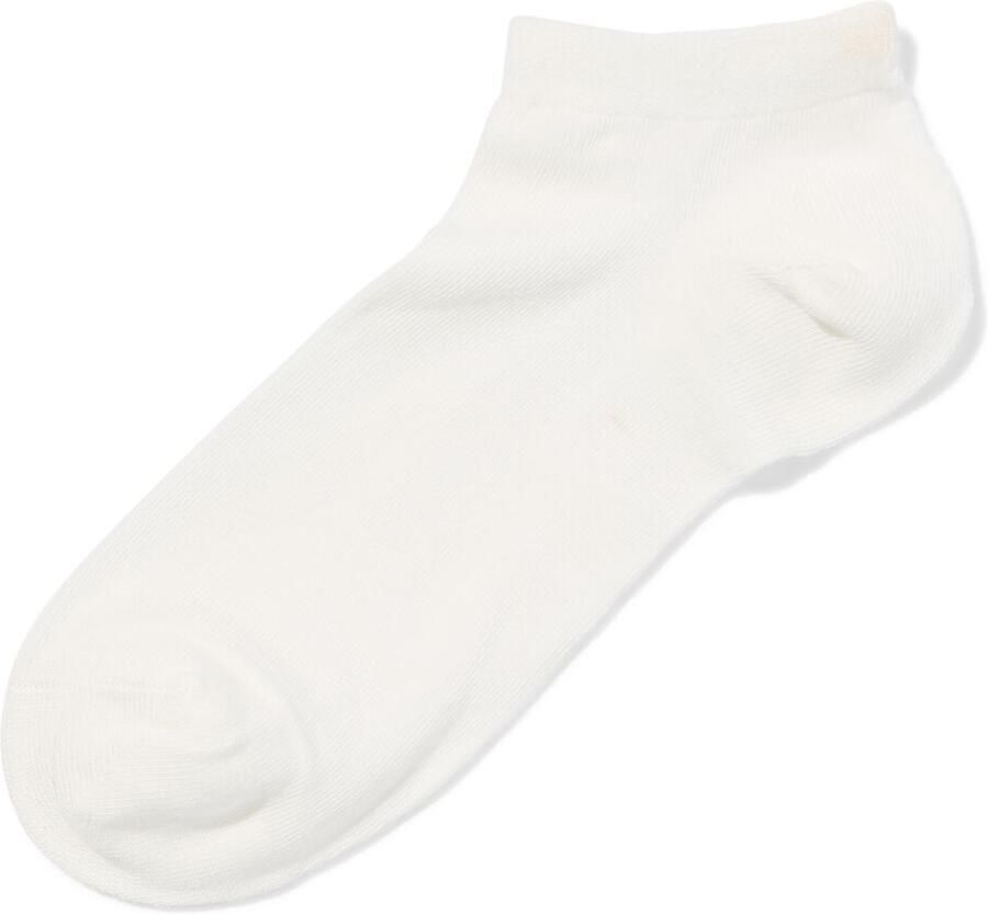 HEMA Heren Enkelsokken Bamboe Wit (wit) - Foto 2