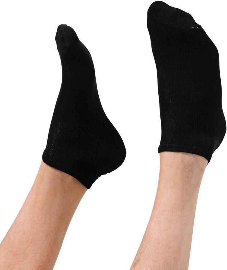 HEMA Heren Enkelsokken Met Bamboe 2 Paar Zwart (zwart)