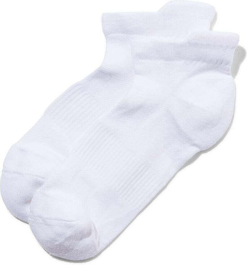 HEMA Heren Enkelsokken Sport 2 Paar Wit