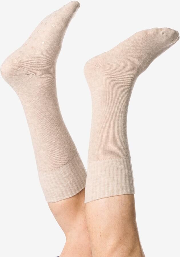 HEMA Heren Huissokken Terry Beige (beige)