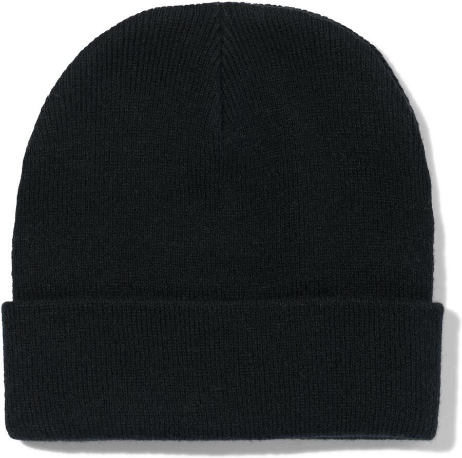 HEMA Heren Muts Beanie Zwart (zwart) - Foto 1